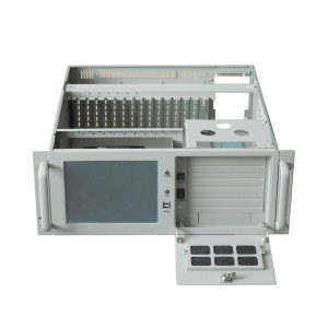 Промышленный корпус 4U IOVS IPC610M со встроенным LCD 8.4 дюйма