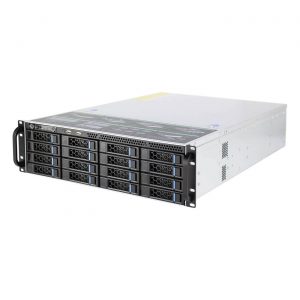 Корпус GPU-сервера 4U IOVS G6008 глубиной 650 мм на 16 дисков hot-swap